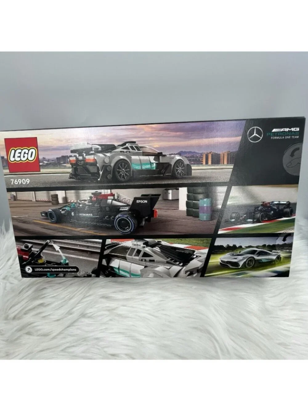 NEW LEGO SPEED CHAMPIONS 76909 Mercedes-AMG F1 W12 E Performance & Mercedes-AMG